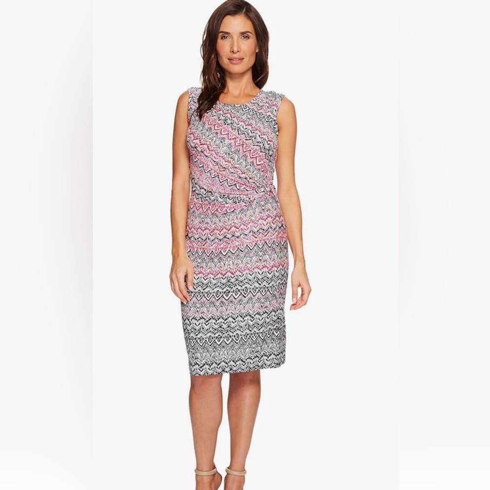 NIC+ZOE Twist Front Dress